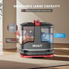 Portable Carpet Upholstery Cleaner Machine - 15Kpa Deep Cleaning for Area R...