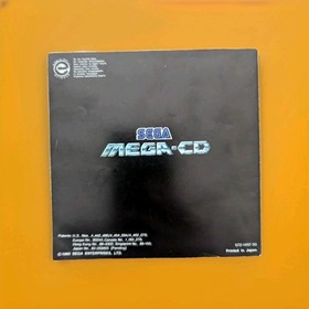 Ecco The Dolphin Sega Mega CD Manual Only