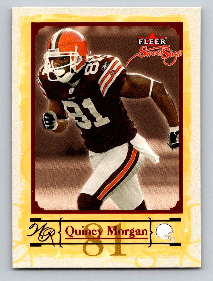 2004 Fleer Sweet Sigs #45 Quincy Morgan