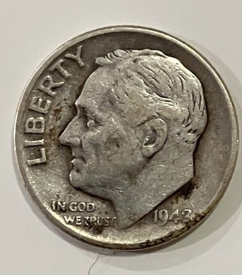 1948 Roosevelt Dime 90% Silver As Show