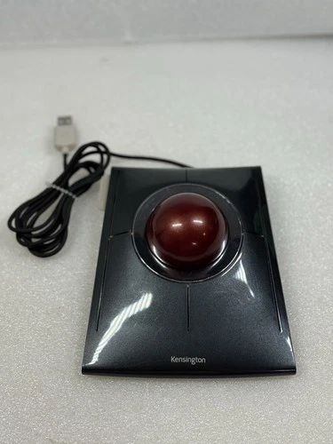 Kensington SlimBlade K72327 Trackball Wired Mouse M01026 Windows/Mac!!