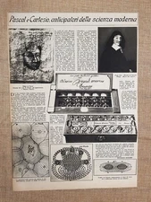 Pascal e Cartesio Pionieri scienza moderna Razionalità e intuizione Stampa 1930