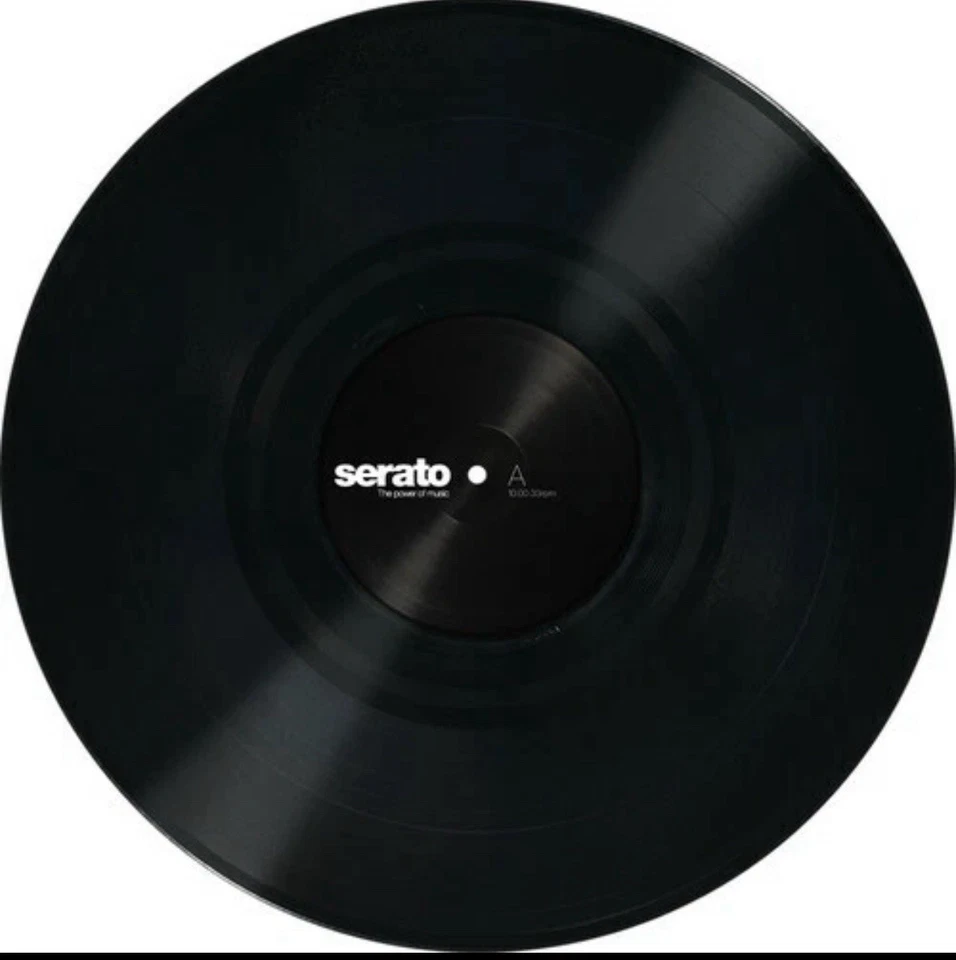 Serato 12" Official Control Vinyl (Pair, Black) BRAND NEW SEALED Look! - Image 2 of 2