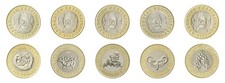 Kazakhstan 100 Tenge, 5 Pcs Set, 2022, KM #549-553, Mint, Commemorative X 10 PCS
