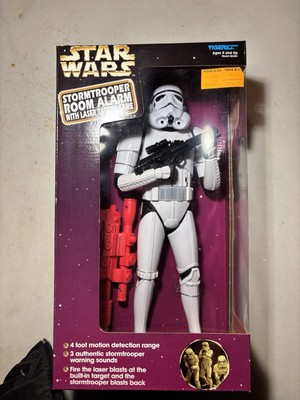 Star Wars Stormtrooper Room Alarm (1997) Tiger Laser Target Game w/ Interactive