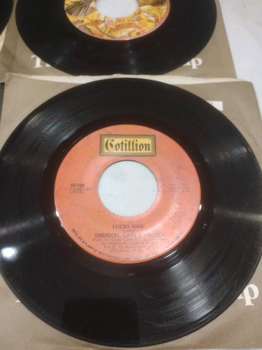 (20) 45 rpm 7" Vinyl Records Jukebox Collection Lot 1970's Songs - Picture 6 of 21