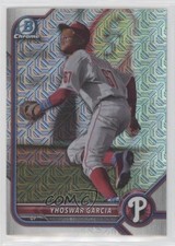 2022 Bowman Chrome Prospects Mega Box Mojo Refractor Yhoswar Garcia #BCP-215 0w7
