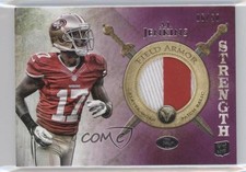 2012 Topps Valor Field Armor Patch Strength 6/50 AJ Jenkins #FAP-AJJ Patch 3gu