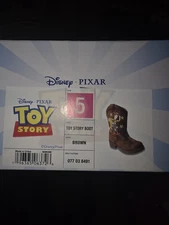 Disney Pixar Toy Story Woody Toddler Boys Size 5 Brown Cowboy Boots New In Box