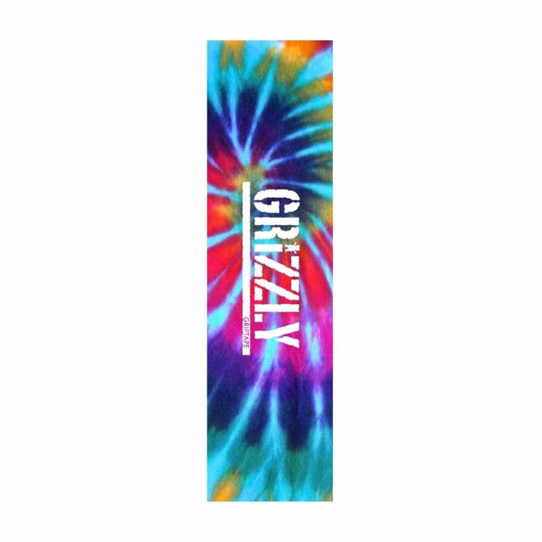 Grizzly Griptape Tie Dye Stampe Skateboard Grip BlueRed Griptape 3690₽