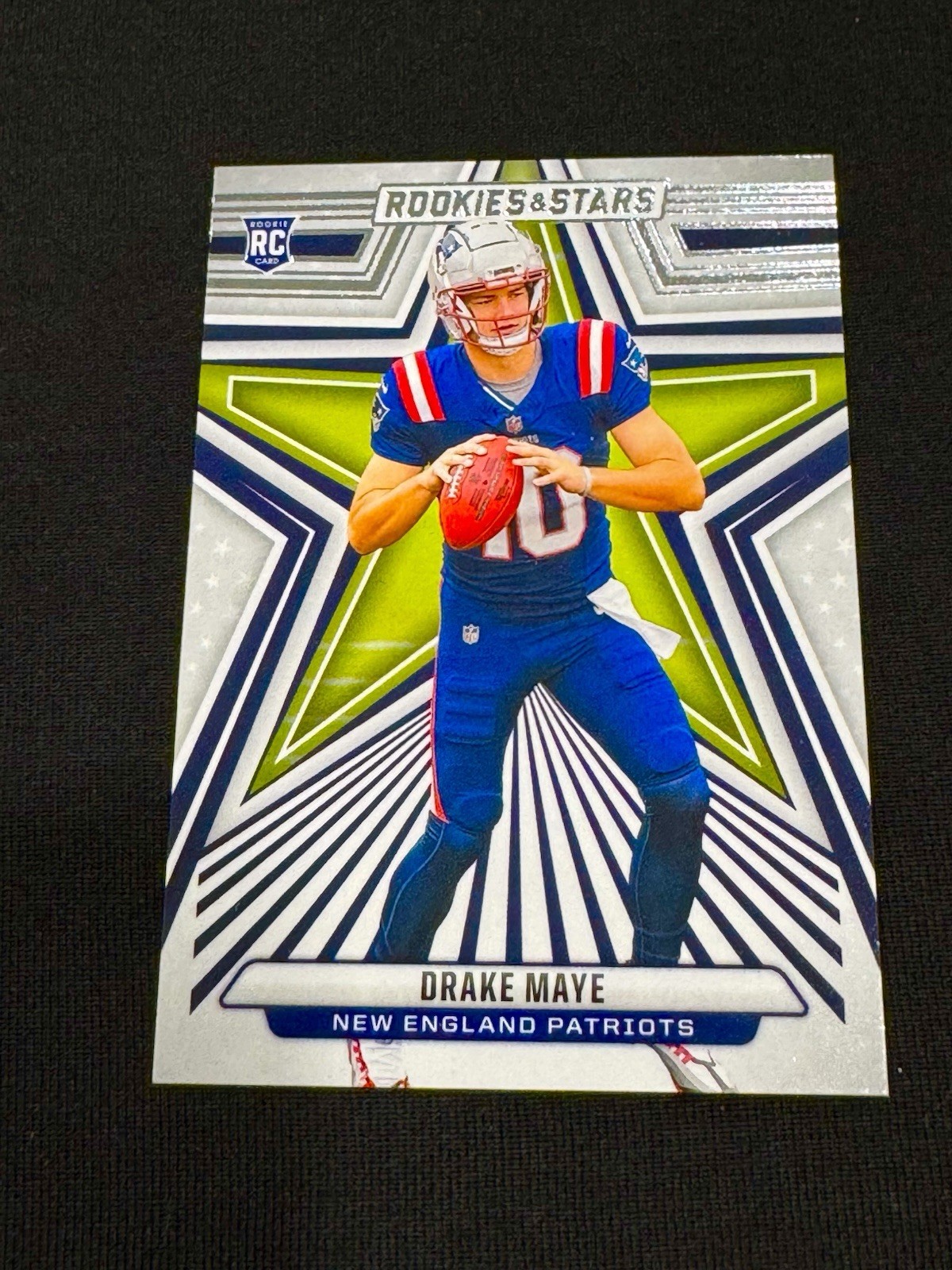 2024 Rookies & Stars - Rookie Base - Drake Maye (RC) #129 New England Patriots