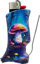 Toker Poker - Bic Lighter Case Multi Tool, Funguy Design, All Inclusive Tool... 