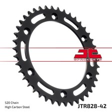 JT Rear Sprocket 42 Tooth 520 Pitch JTR828.42 Black Fits Cagiva T4R 500 1988