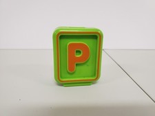 Vtech Alphabet Blocks Sit to Stand Train Replacement Block P / Pail
