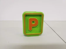 Vtech Alphabet Blocks Sit to Stand Train Replacement Block P / Pail