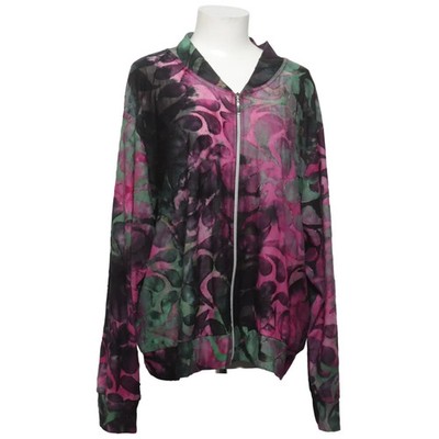 Magna, Jacke, Damen, Größe: 56/58, Pink/Grün/Schwarz/Mehrfarbig #02T