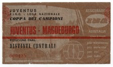 Ticket EC Juventus Turin - 1. FC Magdeburg 25.10.1972