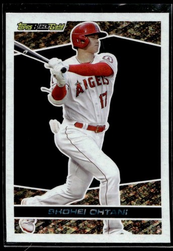 2021 Topps Update Black Gold Shohei Ohtani Los Angeles Angels #BG-13