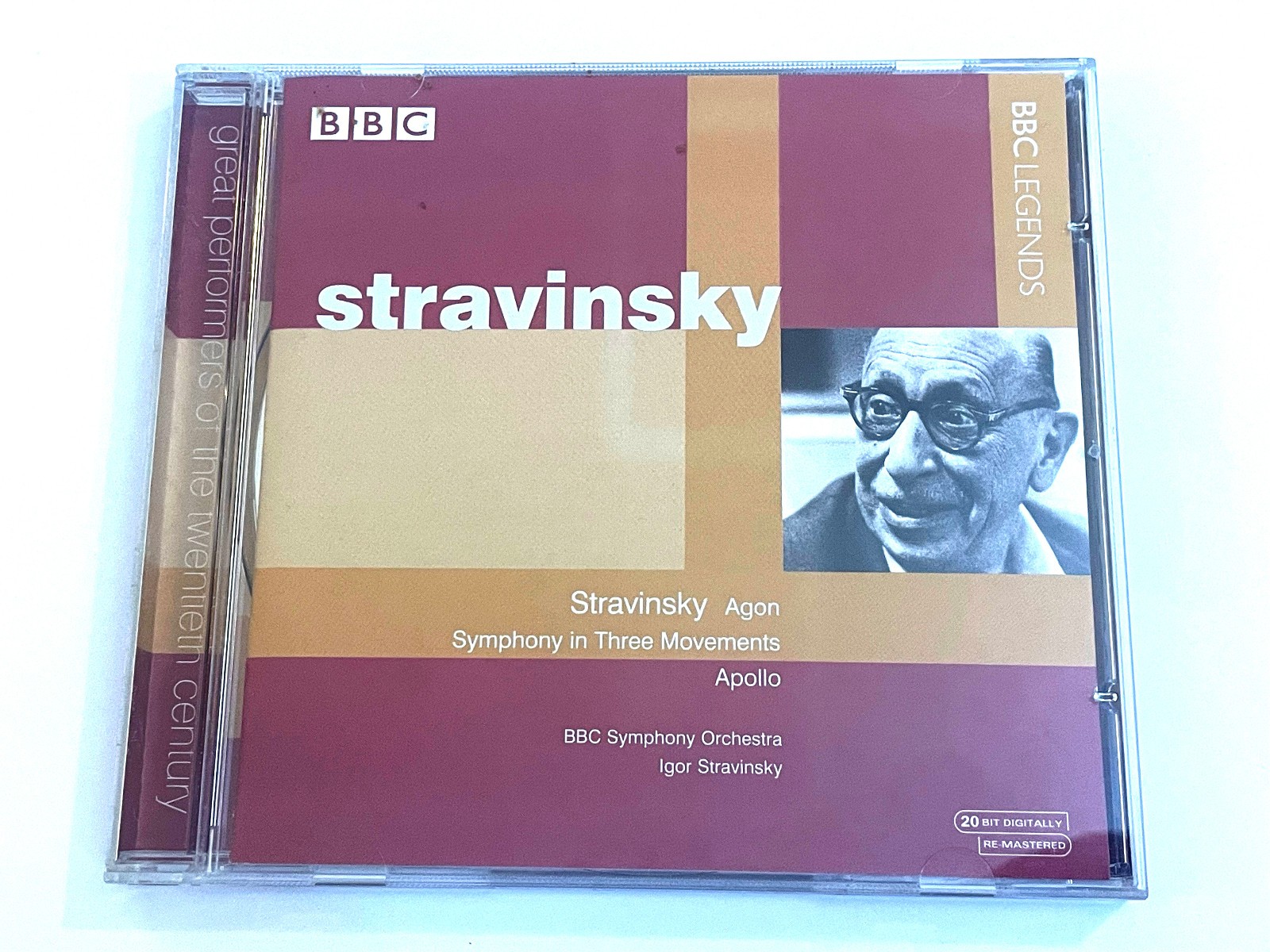 Stravinsky - Agon / Symphony in Three Movements / Apollo (CD 2009)