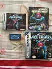 Metroid Fusion For Game Boy Advance CIB