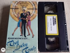 1987 THAT LUCKY TOUCH VHS ROGER MOORE