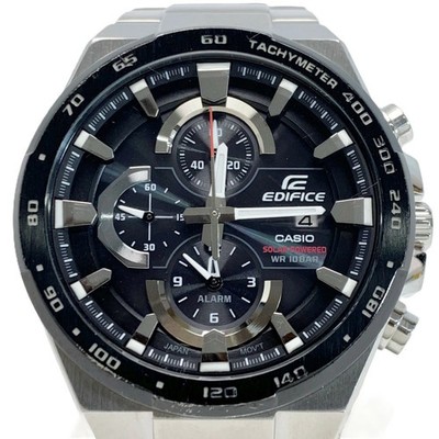 CASIO EFR-541SBDB-1AJF Black Case Size 45mm Men's Used Watch #61012