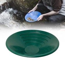 Gold Panning Pan Gold Rush Tools Green Professional Manual Wash Easy to Use