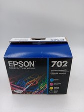 Epson 702 T702120-BCS Ink Cartridge - Combo Pack Exp. 09/26 New