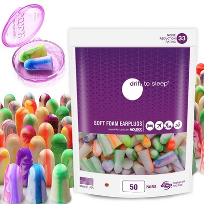 MOLDEX Soft Foam Earplugs Softies  Ear Plugs for Sleeping, Snoring, Work, Tra...