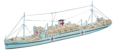New Hasegawa Hwl502 1700 Scale Ijn Hikawa Maru Hospital Ship Model Kit