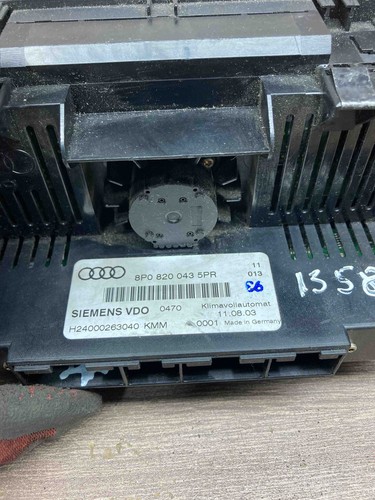 8P08200435PR Audi A3 AC AIR Conditioning CONTROL Climate Genuine OE - Picture 5 of 7