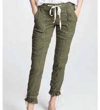 Joie Olive Maja Green Drawstring Jogger Pants Size 25