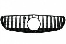 K&uuml;hlergrill f&uuml;r Mercedes S C217 A217 2014-2017 GT-R Look Schwarz 360 Kamera