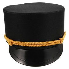 Train Hat Engineer Costume Adults Cap for Kids Engineering Party Decoration