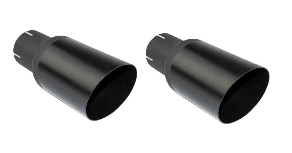 Doble Salida De Escape Cubierta Negra 90Mm Golf 7 VII GTI Clubsport Performance - Imagen 1 de 1