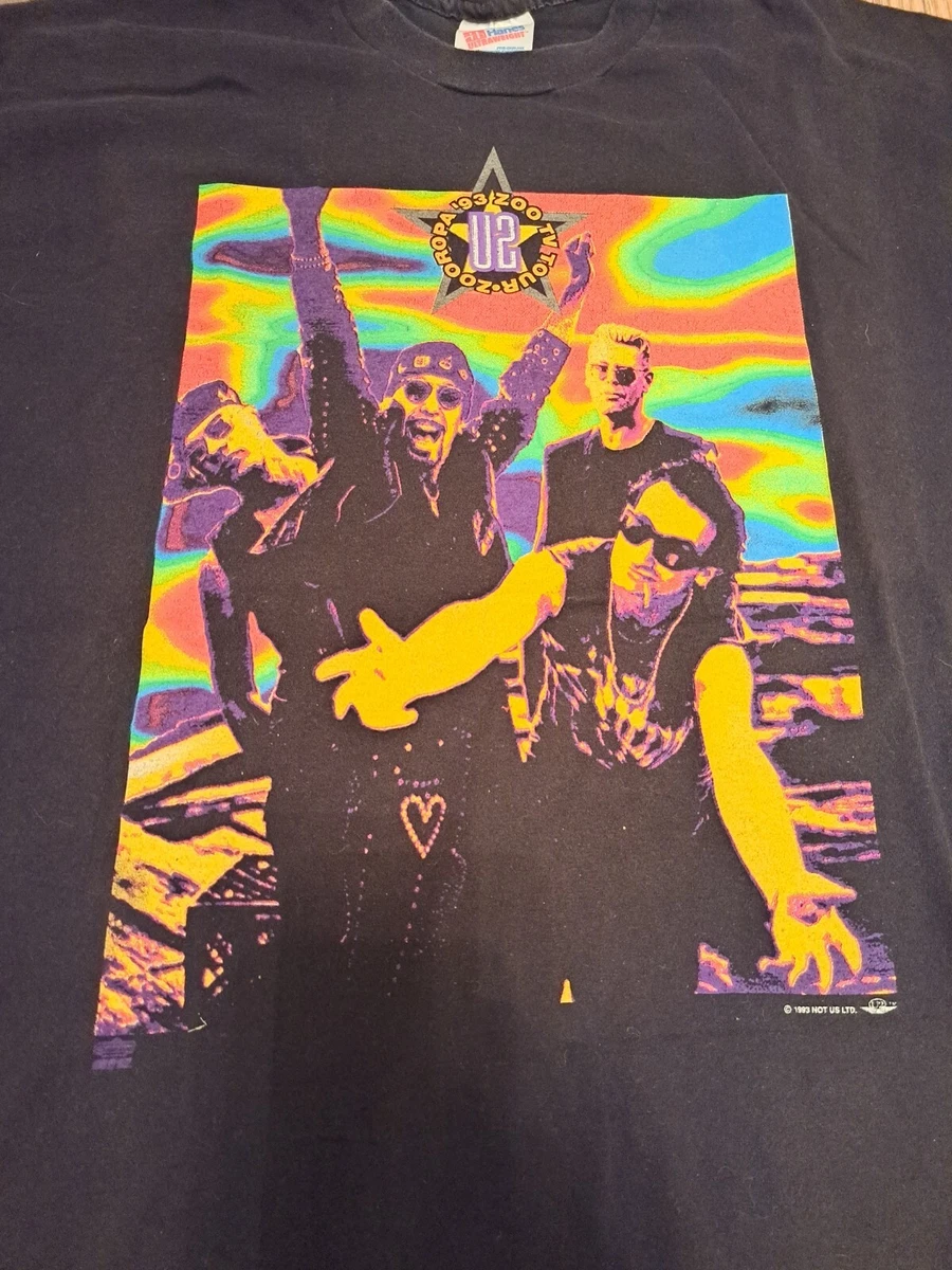 Vintage U2 Zooropa 1993 Tour Shirt XL