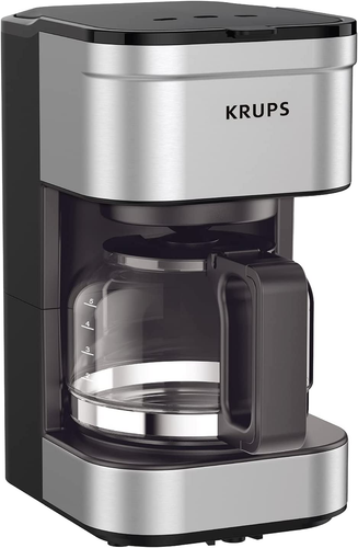 Simply Brew Compact 5 Cup Coffee Maker: Stainless Steel Design, Pause & Brew, Ke - Picture 9 of 12