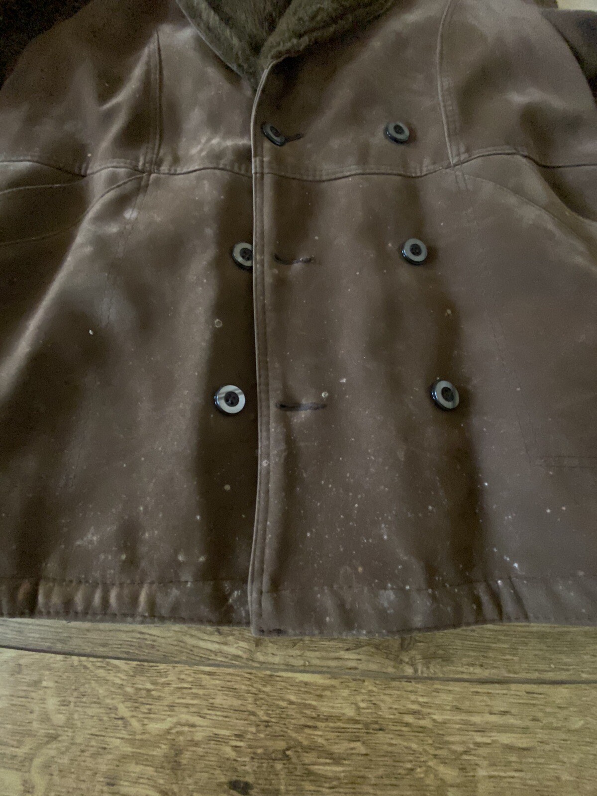 sheepskin coat mens used eBay