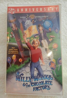 Willy Wonka And The Chocolate Factory 25th Anniversary Edition - 1996 (VHS)