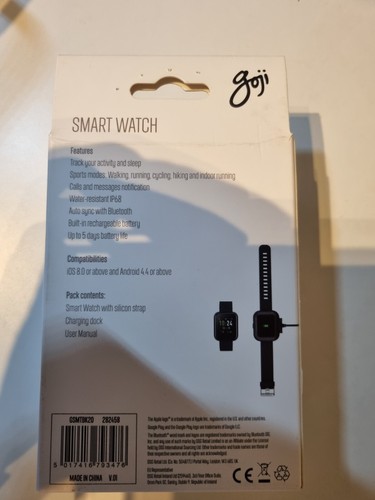 Goji Smart Watch Fitness Tracker Activity Heart Rate Sleep Monitor Multi Sport - 第 5/7 張圖片