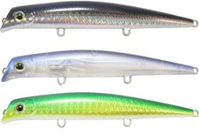 Floating minnow lur set of 3 Type: Floating Length: 100mm Weight: 9g  from Japan