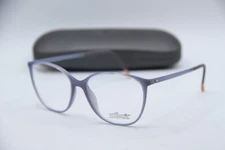 NEW SILHOUETTE SPX 1601 75 4130 BLUE GOLD AUTHENTIC FRAMES EYEGLASSES 52-15