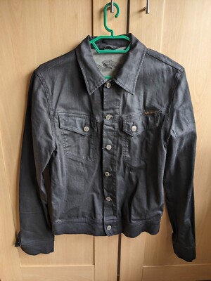 ジャケット・アウター nudie jeans coating S denim jacket Italy s-l400.jpg