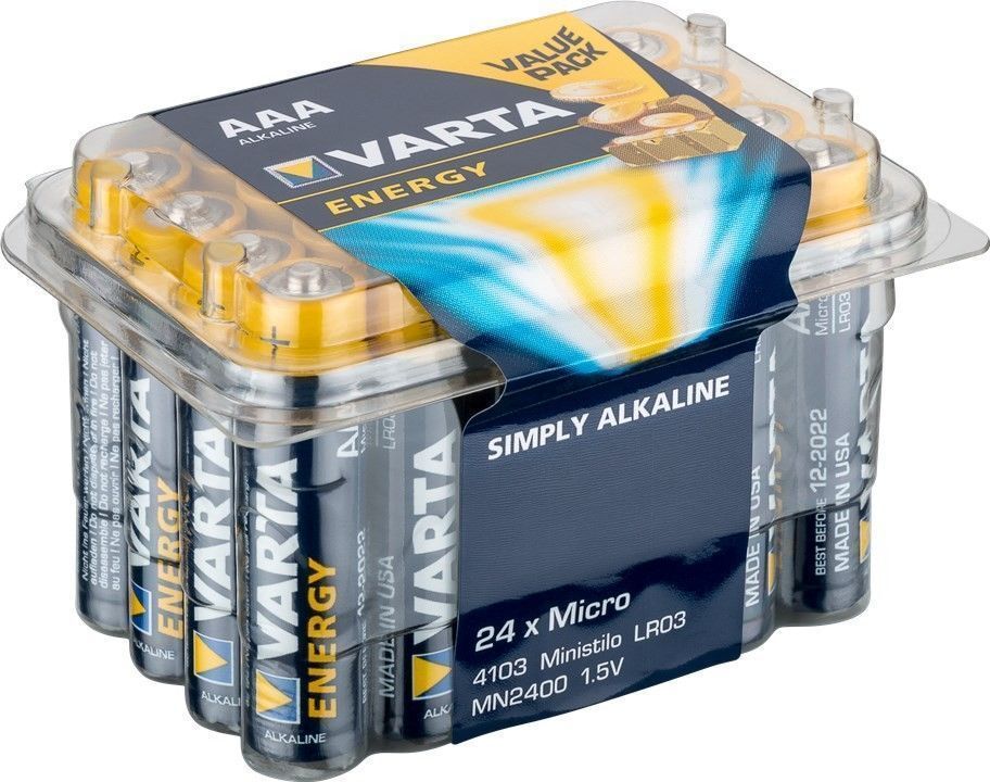 Thumbnail - Lr03/aaa (micro) (4103); Energy Lr03/aaa (micro) (4103), 24 Stk. Box -