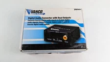 Vanco Digital Audio Converter with Dual Outputs 280565