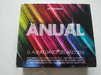 Jahreskalender el Album Dance del año 2012 Avicii Bob Sinclair R.i.o - 3 X CD -