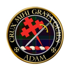 Adam Scottish Clan Pin Badge