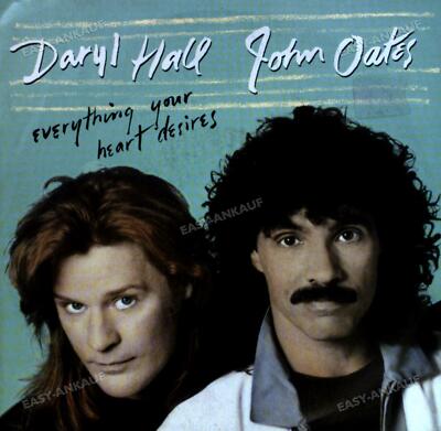 Daryl Hall John Oates - Everything Your Heart Desires 7in (VG/VG) .