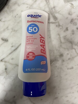Equate Baby Broad Spectrum Sunscreen SPF 50 Water Resistant Lotion