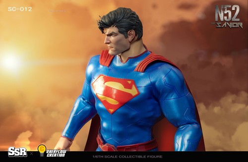 Pre-order SSRTOYS SSC-012 1/6 New52 Superman 12" Male Action Figure Model Toy - Picture 6 of 13